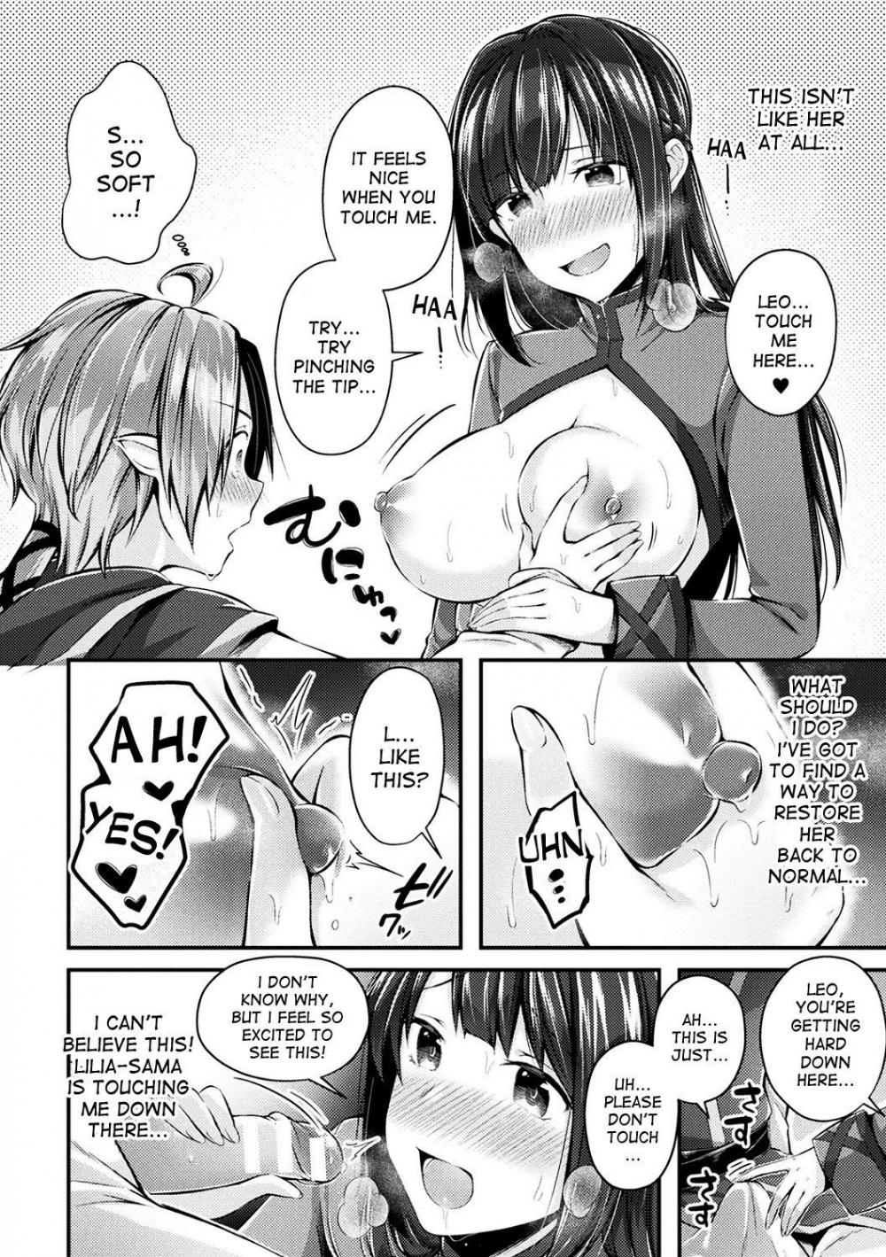 Hentai Manga Comic-A Tale of the Swordswoman's Sexual Depravity-Read-6